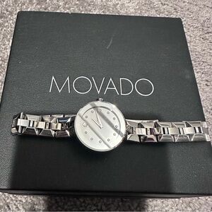 New Movado Women's Watch Sapphire 0606814